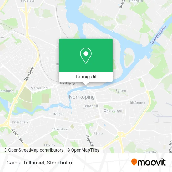 Gamla Tullhuset karta