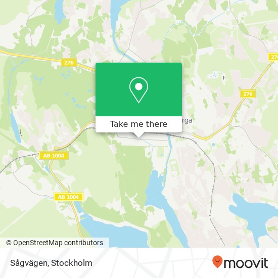 Sågvägen karta