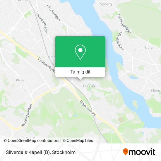 Silverdals Kapell (B) karta