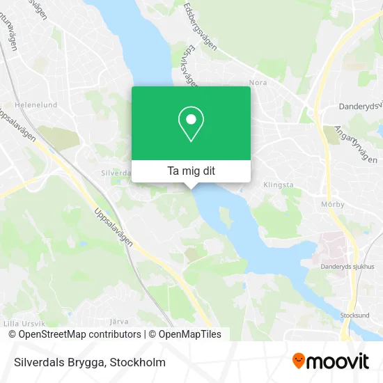 Silverdals Brygga karta
