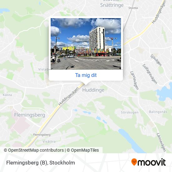 Flemingsberg (B) karta