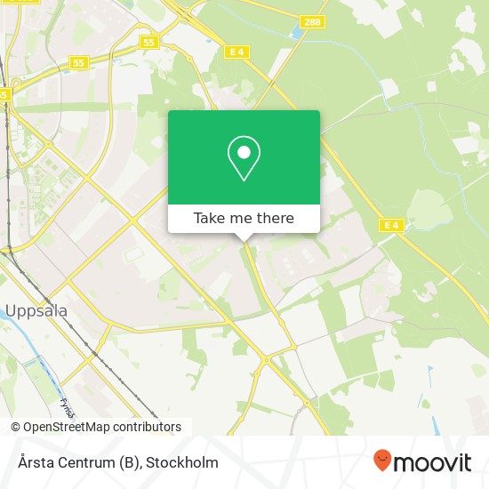 Årsta Centrum (B) karta