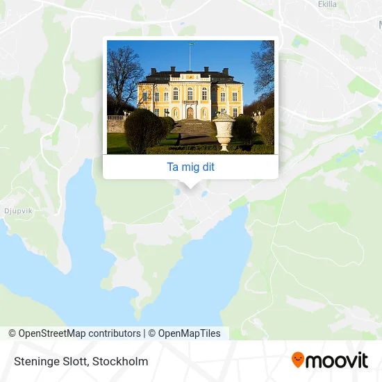 Steninge Slott karta