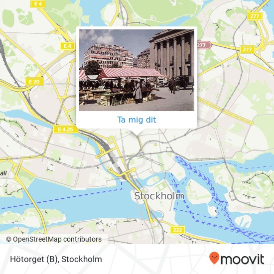 Hötorget (B) karta