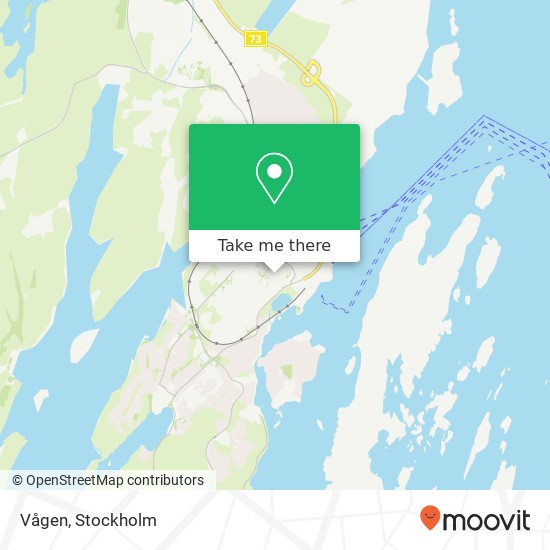 Vågen karta