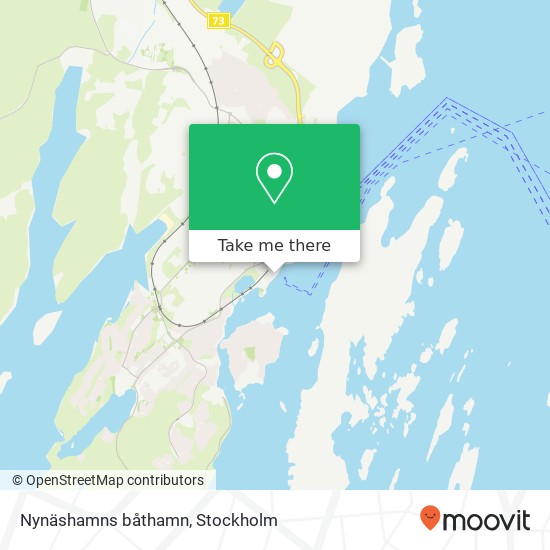 Nynäshamns båthamn karta
