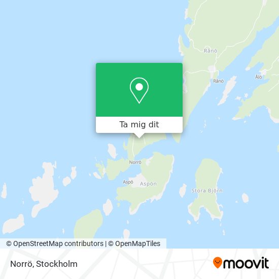 Norrö karta