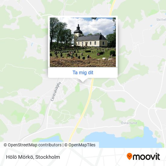 Hölö Mörkö karta