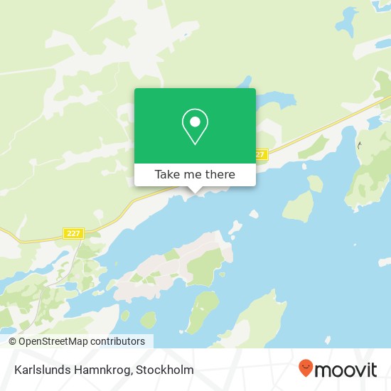 Karlslunds Hamnkrog karta