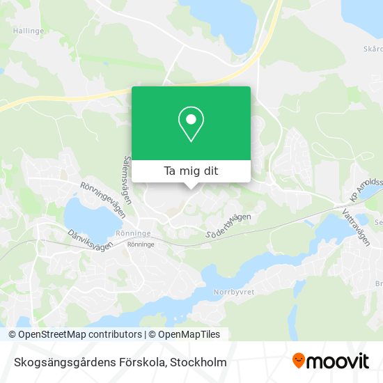 Skogsängsgårdens Förskola karta
