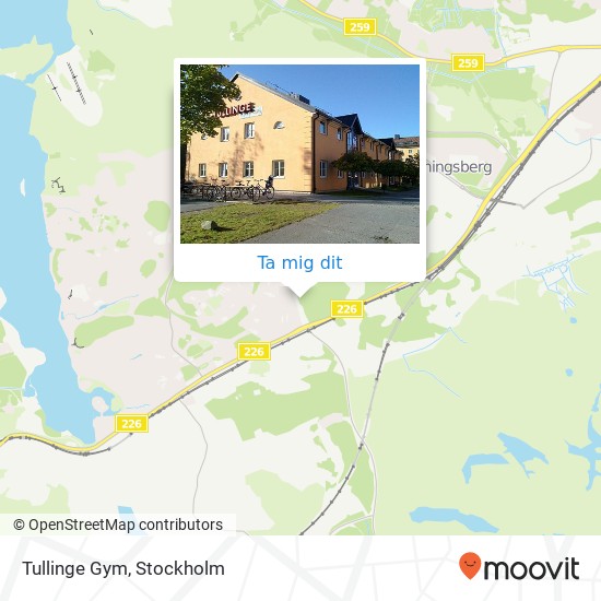 Tullinge Gym karta