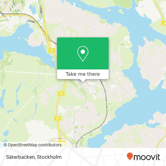 Säterbacken karta