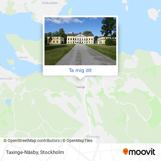 Taxinge-Näsby karta