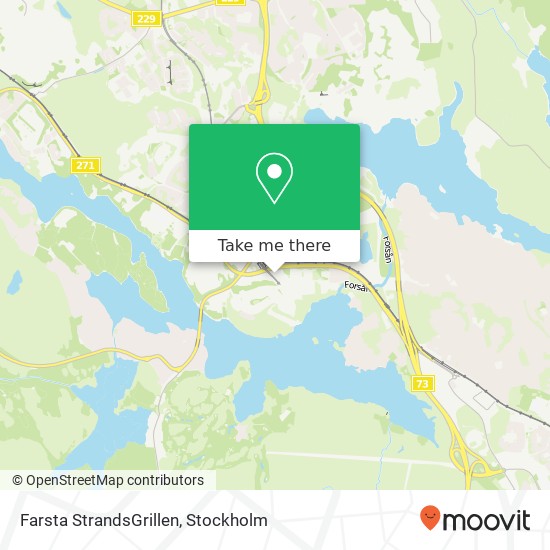 Farsta StrandsGrillen karta