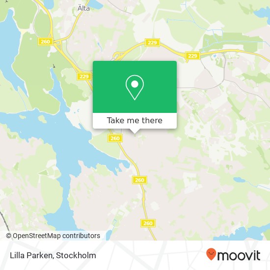 Lilla Parken karta