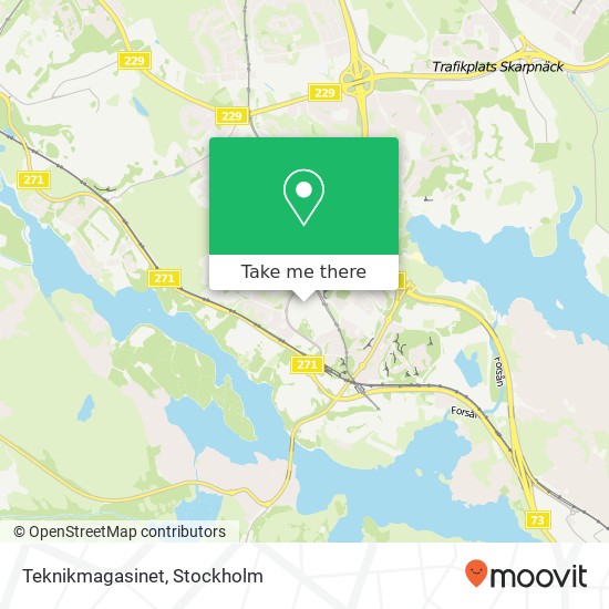 Teknikmagasinet karta