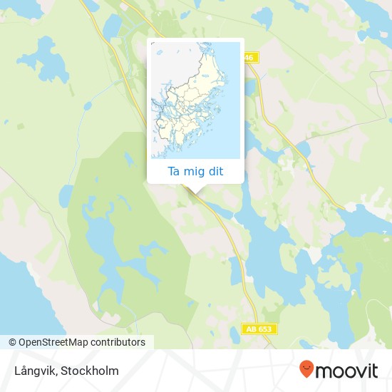 Långvik karta