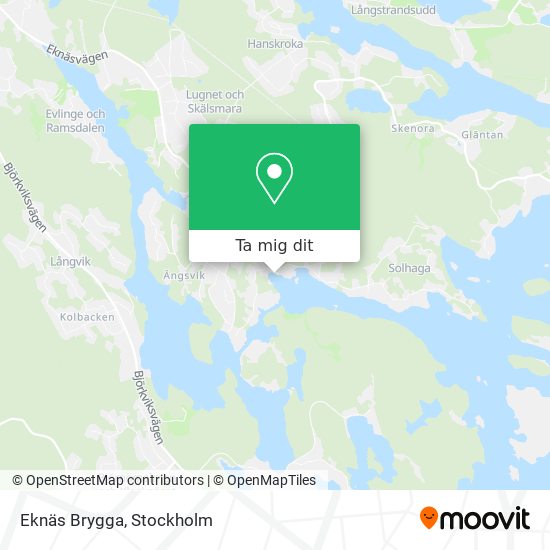 Eknäs Brygga karta