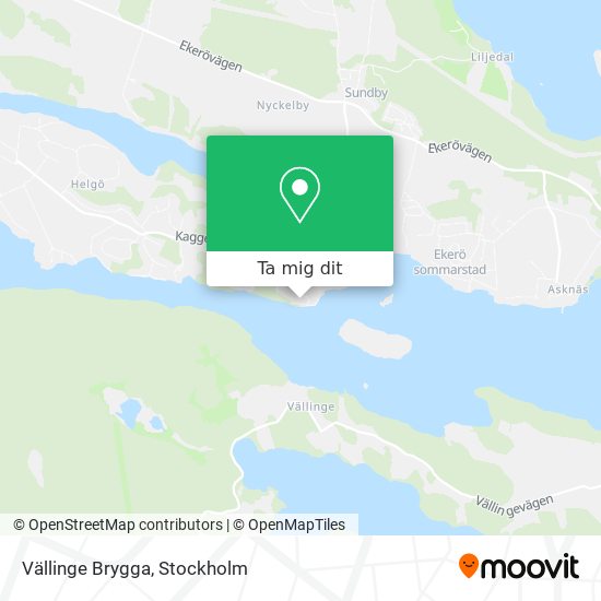 Vällinge Brygga karta