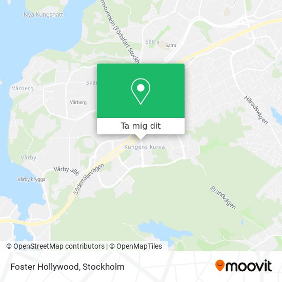 Foster Hollywood karta