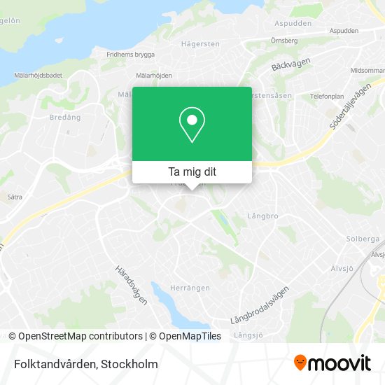 Folktandvården karta