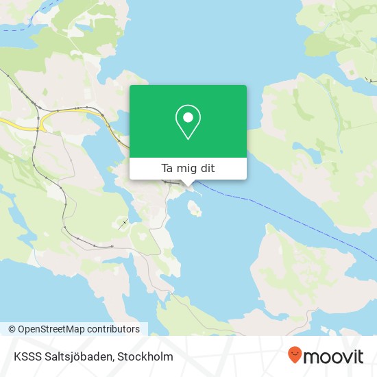 KSSS Saltsjöbaden karta
