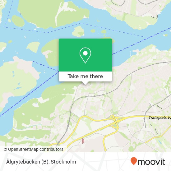 Ålgrytebacken (B) karta