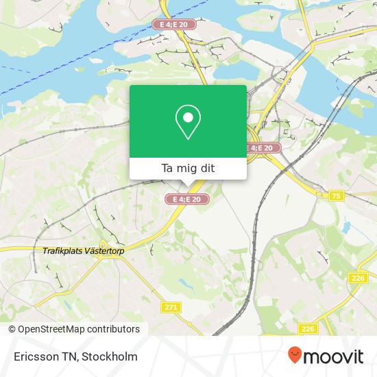 Ericsson TN karta