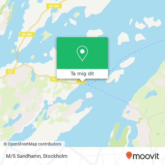 M/S Sandhamn karta