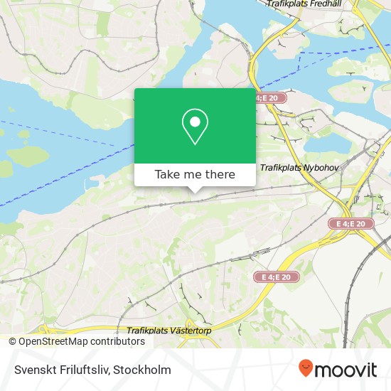 Svenskt Friluftsliv karta