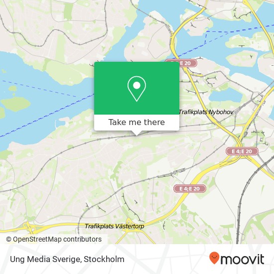 Ung Media Sverige karta