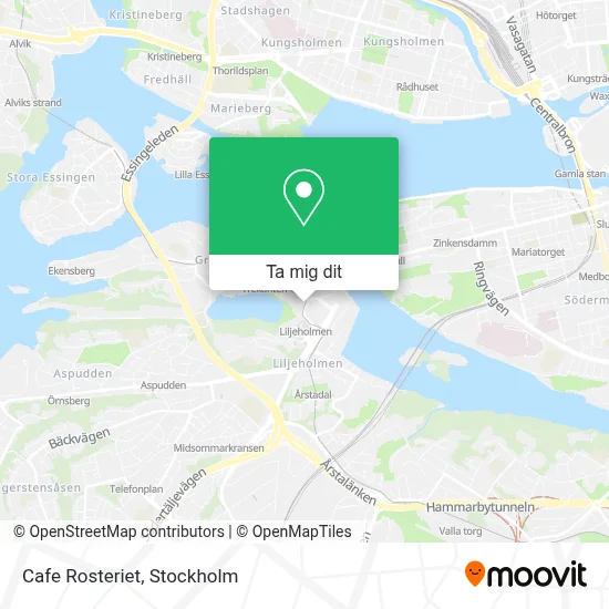 Cafe Rosteriet karta