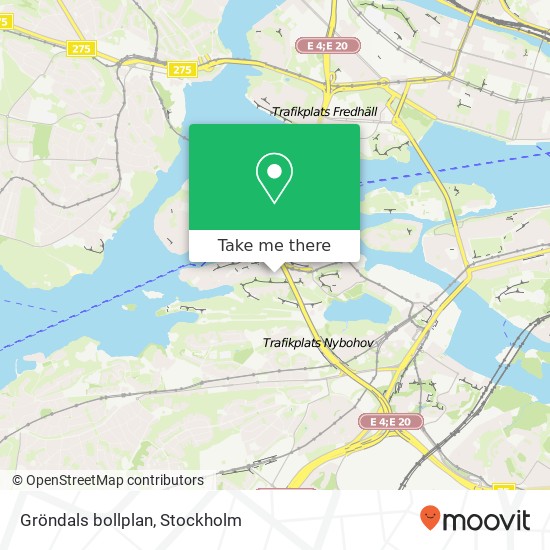 Gröndals bollplan karta