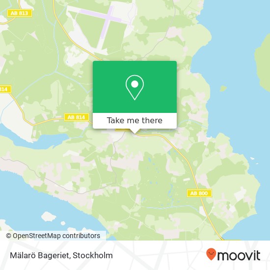 Mälarö Bageriet karta