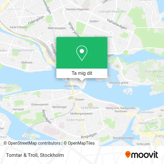 Tomtar & Troll karta