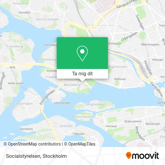 Socialstyrelsen karta