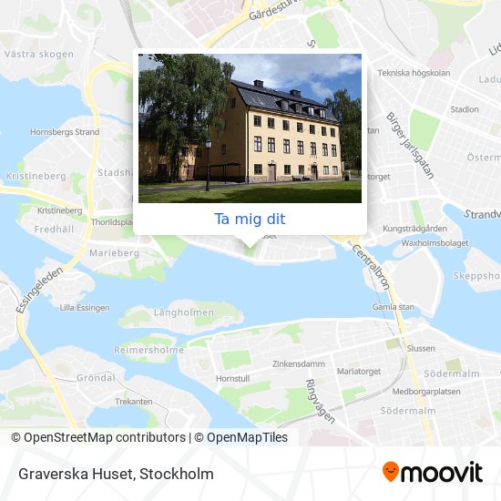 Graverska Huset karta