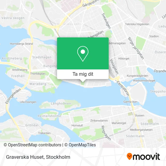 Graverska Huset karta