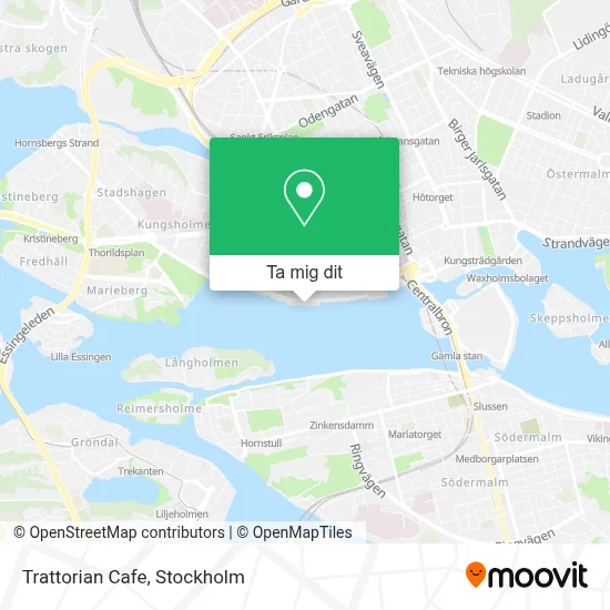 Trattorian Cafe karta