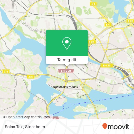 Solna Taxi karta