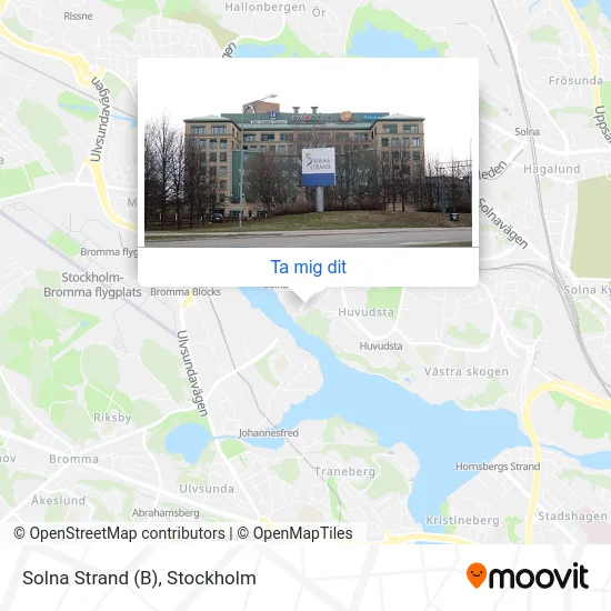 Solna Strand (B) karta