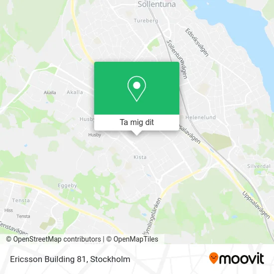 Ericsson Building 81 karta