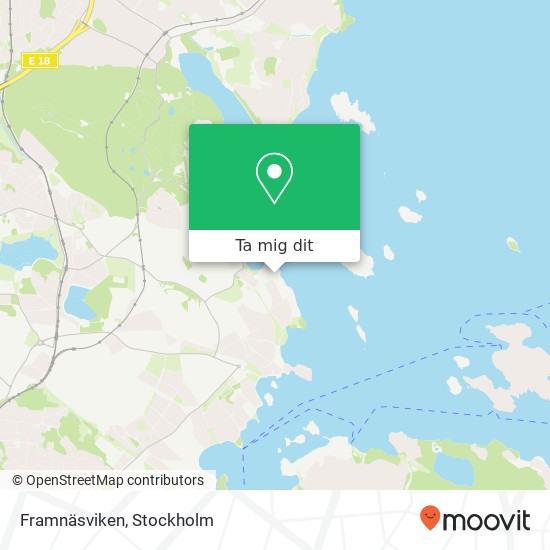 Framnäsviken karta