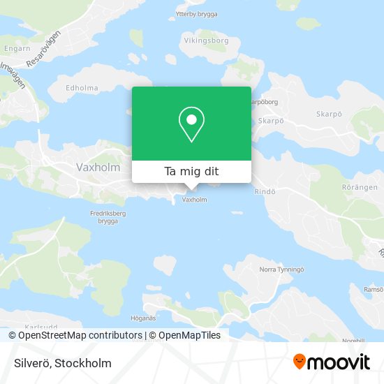 Silverö karta