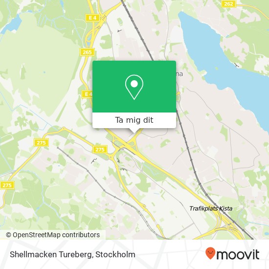 Shellmacken Tureberg karta