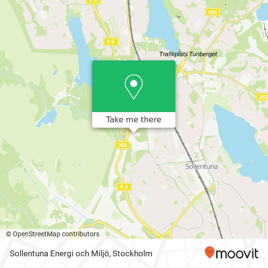 Sollentuna Energi och Miljö karta