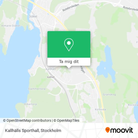 Kallhälls Sporthall karta