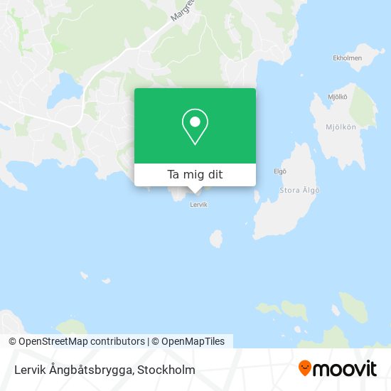 Lervik Ångbåtsbrygga karta