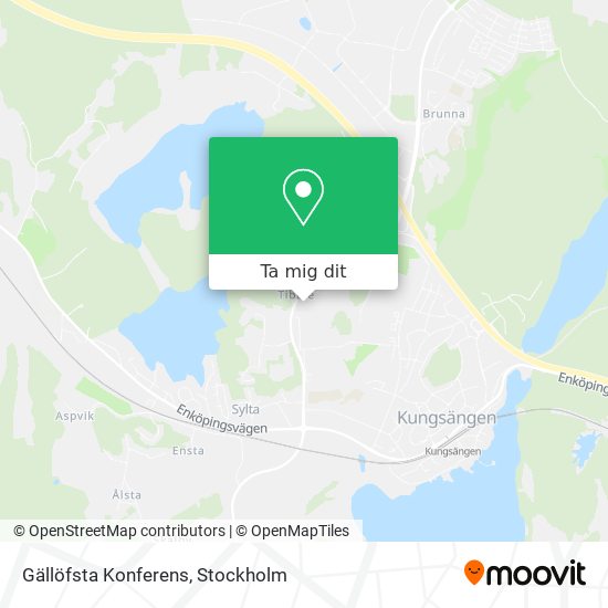 Gällöfsta Konferens karta