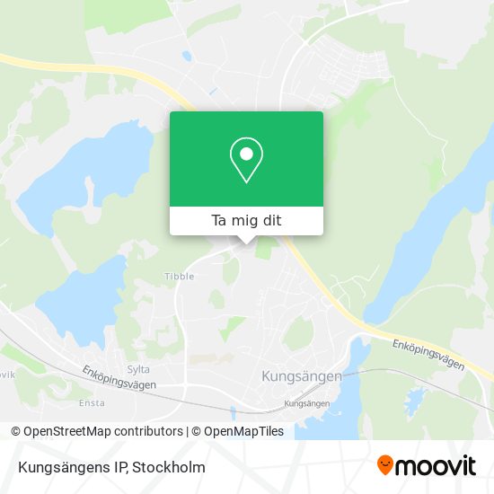 Kungsängens IP karta